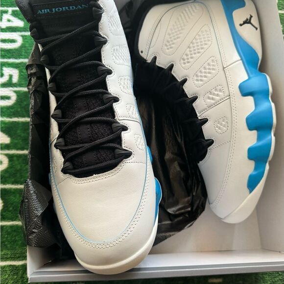 Ships Now Air Jordan 9 OG Powder Blue summit white FQ8992-101 size 12 13 BRAND
